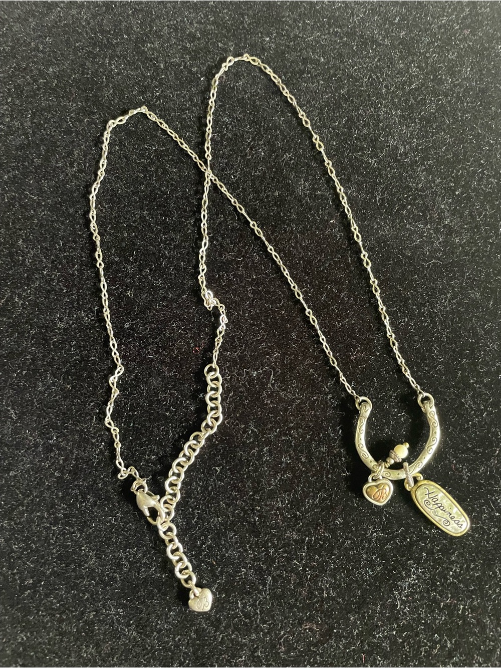 Brighton Art & Soul Choose Happiness Necklace